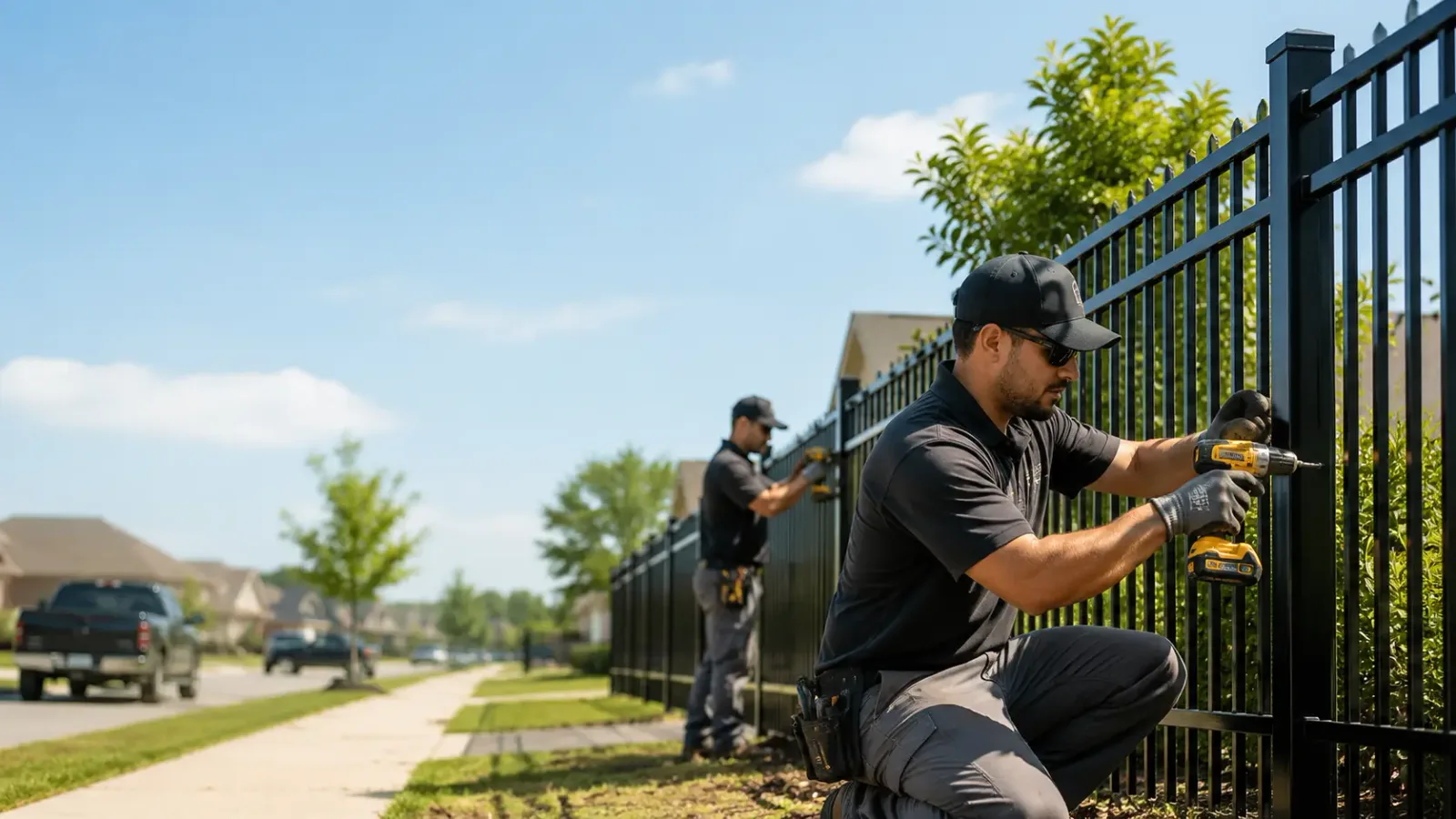 Metal Fence Installation in Roberta, GA